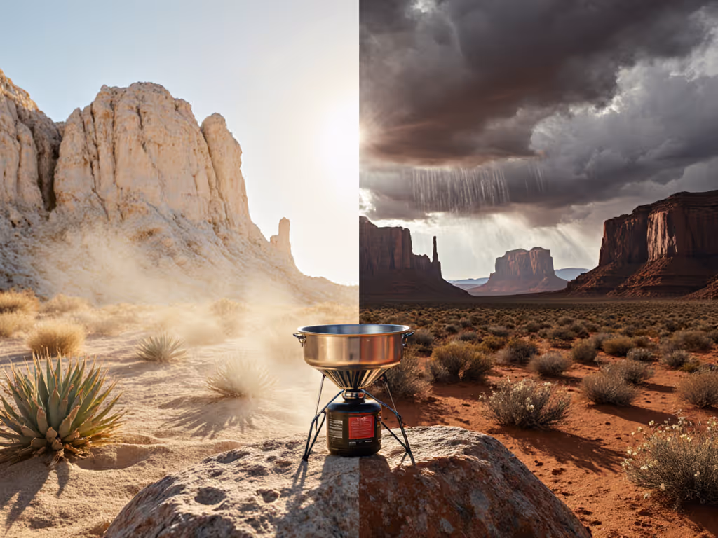 Camp Stove Desert-Dry vs Monsoon: Arid Climate Performance Compared